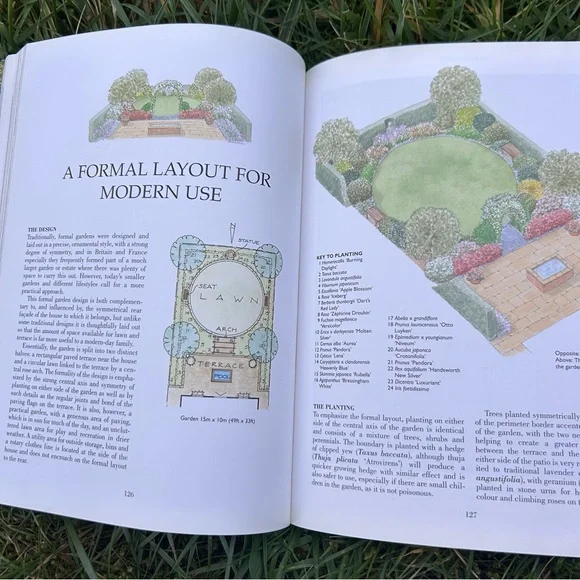 The Ultimate Garden Designer Soft Cover Book With Plans, Pics, Plant Key, Color - Picture 3 of 6